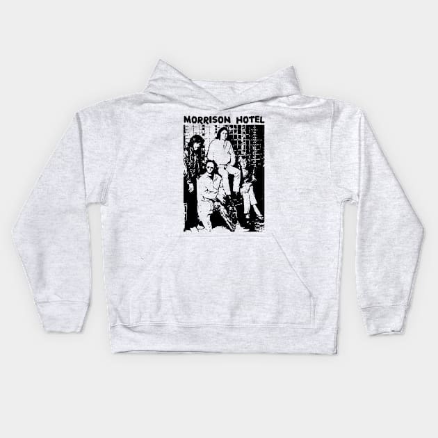 Morrison Hotel Kids Hoodie by Ryzen 5